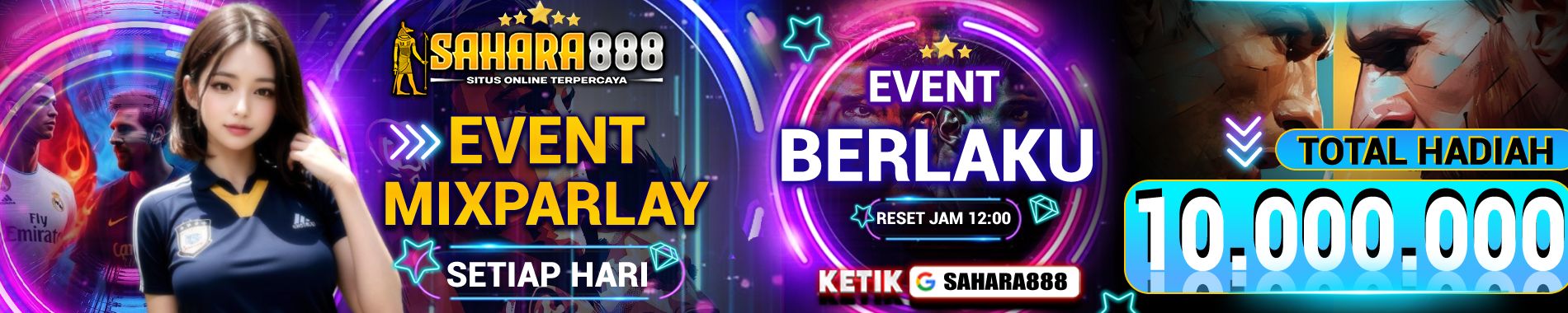 EVENT MIX PARLAY SAHARA888